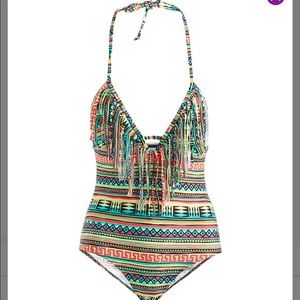 Bold Fringe Swimsuit
